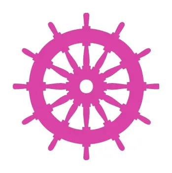 Polep vozidla SAMOLEPKA Kormidelní kolo (16 - růžová) NA AUTO, NÁLEPKA, FÓLIE, POLEP, TUNING, VLASTNÍ TEXT, TISK, AUTOSAMOLEPKY.cz, POLEPY, OBRÁZEK, LOGO, SAMOLEPKY