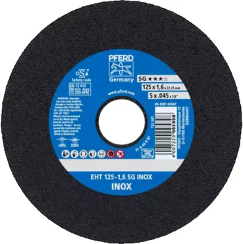 Řezný kotouč Pferd řezný kotouč EHT 125-1,6 SG INOX