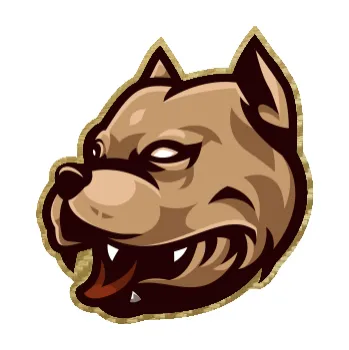 samolepka Barevný pes 002 levá s konturou (59 - 3D karbon zlatý) SAMOLEPKA NA AUTO, NÁLEPKA, FÓLIE, POLEP, TUNING, VLASTNÍ TEXT, TISK, AUTOSAMOLEPKY.cz, POLEPY, OBRÁZEK, LOGO, 3D STICKERS