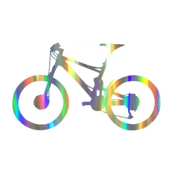 Polep vozidla SAMOLEPKA Kolo 001 levá - (horské kolo) (93 - Holografická) NA AUTO, NÁLEPKA, FÓLIE, POLEP, TUNING, VLASTNÍ TEXT, TISK, AUTOSAMOLEPKY.cz, POLEPY, OBRÁZEK, LOGO, SAMOLEPKY