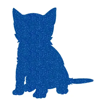 Samolepící dekorace Koťátko 005 levá (88 - Ultra Metalic modrá) SAMOLEPKA NA AUTO, NÁLEPKA, FÓLIE, POLEP, TUNING, VLASTNÍ TEXT, TISK, AUTOSAMOLEPKY.cz, POLEPY, OBRÁZEK, LOGO, 3D STICKERS