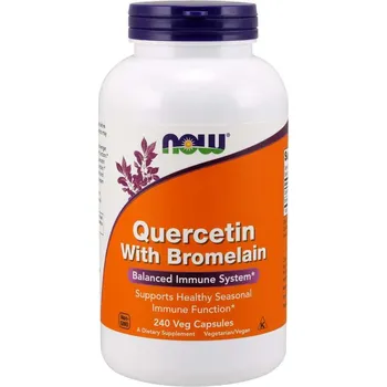 Přírodní produkt Now Foods Quercetin With Bromelain