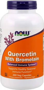 Přírodní produkt Now Foods Quercetin With Bromelain