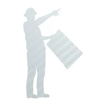 Samolepící dekorace SAMOLEPKA Inženýr 001 pravá (51 - 3D karbon bílý) NA AUTO, NÁLEPKA, FÓLIE, POLEP, TUNING, VLASTNÍ TEXT, TISK, AUTOSAMOLEPKY.cz, POLEPY, OBRÁZEK, LOGO, SAMOLEPKY