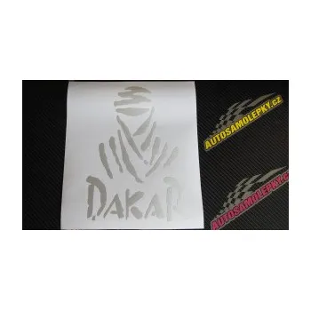 Samolepící dekorace SAMOLEPKA Dakar 001 (10 - červená) NA AUTO, NÁLEPKA, FÓLIE, POLEP, TUNING, VLASTNÍ TEXT, TISK, AUTOSAMOLEPKY.cz, POLEPY, OBRÁZEK, LOGO, SAMOLEPKY