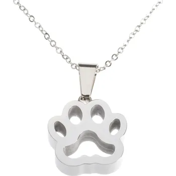 Řetízek biju Řetízek z chirurgické oceli+přívěsek, tlapka 3001216