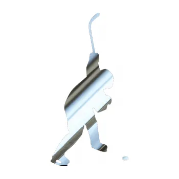 Samolepicí dekorace na vozidlo Hokejista 006 pravá (80 - chrom fólie stříbrná zrcadlová) SAMOLEPKA NA AUTO, NÁLEPKA, FÓLIE, POLEP, TUNING, VLASTNÍ TEXT, TISK, AUTOSAMOLEPKY.cz, POLEPY, OBRÁZEK, LOGO, 3D STICKERS