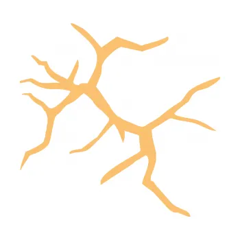 Samolepící dekorace Prasklina 007 (08 - béžová) SAMOLEPKA NA AUTO, NÁLEPKA, FÓLIE, POLEP, TUNING, VLASTNÍ TEXT, TISK, AUTOSAMOLEPKY.cz, POLEPY, OBRÁZEK, LOGO, 3D STICKERS