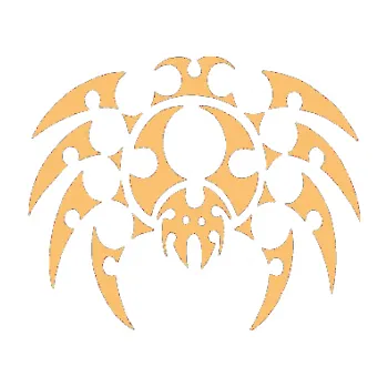 Samolepící dekorace SAMOLEPKA Pavouk 012 (08 - béžová) NA AUTO, NÁLEPKA, FÓLIE, POLEP, TUNING, VLASTNÍ TEXT, TISK, AUTOSAMOLEPKY.cz, POLEPY, OBRÁZEK, LOGO, SAMOLEPKY