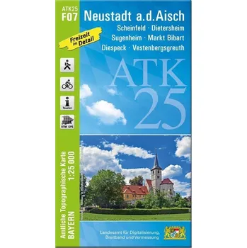 Neustadt an der Aisch 1 : 25 000