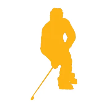 Samolepicí dekorace na vozidlo Hokejista 018 levá (21 - světle oranžová) SAMOLEPKA NA AUTO, NÁLEPKA, FÓLIE, POLEP, TUNING, VLASTNÍ TEXT, TISK, AUTOSAMOLEPKY.cz, POLEPY, OBRÁZEK, LOGO, 3D STICKERS