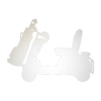 Polep vozidla SAMOLEPKA Golfista 011 levá (82 - odrazková reflexní bílá) NA AUTO, NÁLEPKA, FÓLIE, POLEP, TUNING, VLASTNÍ TEXT, TISK, AUTOSAMOLEPKY.cz, POLEPY, OBRÁZEK, LOGO, SAMOLEPKY