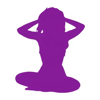 Polep vozidla SAMOLEPKA Erotická žena 042 levá (14 - fialová) NA AUTO, NÁLEPKA, FÓLIE, POLEP, TUNING, VLASTNÍ TEXT, TISK, AUTOSAMOLEPKY.cz, POLEPY, OBRÁZEK, LOGO, SAMOLEPKY