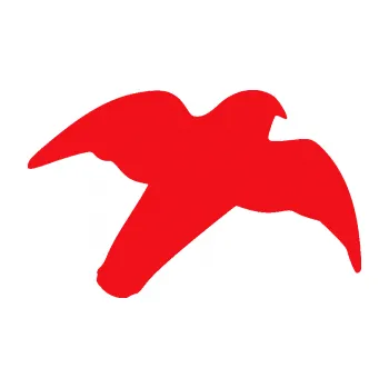 Samolepící dekorace SAMOLEPKA Dravec na sklo 003 pravá (10 - červená) NA AUTO, NÁLEPKA, FÓLIE, POLEP, TUNING, VLASTNÍ TEXT, TISK, AUTOSAMOLEPKY.cz, POLEPY, OBRÁZEK, LOGO, SAMOLEPKY