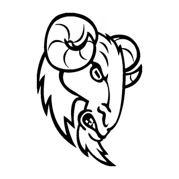 Samolepící dekorace SAMOLEPKA Kozel 003 pravá (01 - černá) NA AUTO, NÁLEPKA, FÓLIE, POLEP, TUNING, VLASTNÍ TEXT, TISK, AUTOSAMOLEPKY.cz, POLEPY, OBRÁZEK, LOGO, SAMOLEPKY