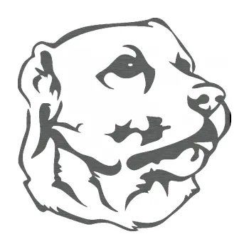 Polep vozidla Pes 104 pravá Labrador (62 - škrábaný titan) SAMOLEPKA NA AUTO, NÁLEPKA, FÓLIE, POLEP, TUNING, VLASTNÍ TEXT, TISK, AUTOSAMOLEPKY.cz, POLEPY, OBRÁZEK, LOGO, 3D STICKERS