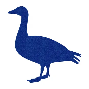 Samolepicí dekorace na vozidlo Husa 001 levá (89 - Ultra Metalic modrá tmavá) SAMOLEPKA NA AUTO, NÁLEPKA, FÓLIE, POLEP, TUNING, VLASTNÍ TEXT, TISK, AUTOSAMOLEPKY.cz, POLEPY, OBRÁZEK, LOGO, 3D STICKERS