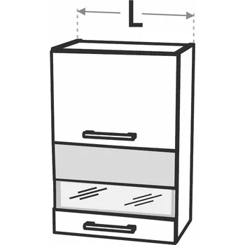 Kuchyňská skříňka Kuchyňská skříňka Duo XL WO2W50