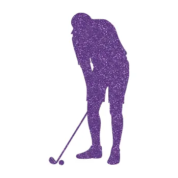 Polep vozidla SAMOLEPKA Golfista 007 levá (87 - Ultra Metalic fialová) NA AUTO, NÁLEPKA, FÓLIE, POLEP, TUNING, VLASTNÍ TEXT, TISK, AUTOSAMOLEPKY.cz, POLEPY, OBRÁZEK, LOGO, SAMOLEPKY