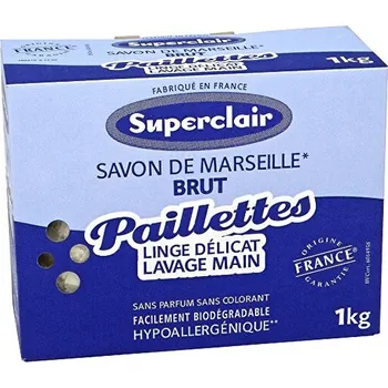 Mýdlo na praní Superclair Savon de Marseille Brut Vločky na praní 1 kg