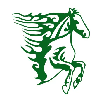 Samolepicí dekorace na vozidlo Animal flames 005 pravá kůň (20 - tmavě zelená) SAMOLEPKA NA AUTO, NÁLEPKA, FÓLIE, POLEP, TUNING, VLASTNÍ TEXT, TISK, AUTOSAMOLEPKY.cz, POLEPY, OBRÁZEK, LOGO, 3D STICKERS