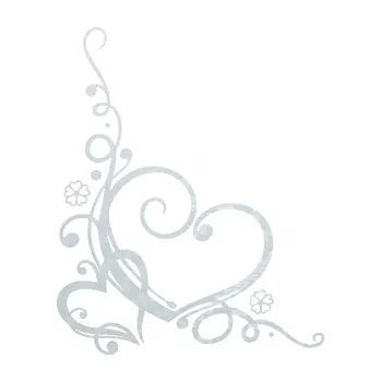 Samolepící dekorace SAMOLEPKA Květina dekor 003 pravá srdíčka (51 - 3D karbon bílý) NA AUTO, NÁLEPKA, FÓLIE, POLEP, TUNING, VLASTNÍ TEXT, TISK, AUTOSAMOLEPKY.cz, POLEPY, OBRÁZEK, LOGO, SAMOLEPKY