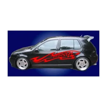 Polep vozidla SAMOLEPKA Samolepka na bok šachovnice 001 (05 - žlutá citron) NA AUTO, NÁLEPKA, FÓLIE, POLEP, TUNING, VLASTNÍ TEXT, TISK, AUTOSAMOLEPKY.cz, POLEPY, OBRÁZEK, LOGO, SAMOLEPKY