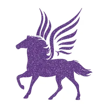 Samolepící dekorace Pegas 002 levá okřídlený kůň (87 - Ultra Metalic fialová) SAMOLEPKA NA AUTO, NÁLEPKA, FÓLIE, POLEP, TUNING, VLASTNÍ TEXT, TISK, AUTOSAMOLEPKY.cz, POLEPY, OBRÁZEK, LOGO, 3D STICKERS