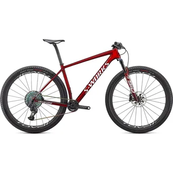 Horské kolo Specialized S-Works Epic HT 29" Red Tint Carbon/Brushed/White 2021