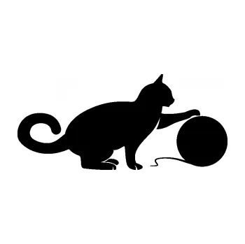 Samolepící dekorace Kočka 011 pravá (01 - černá) SAMOLEPKA NA AUTO, NÁLEPKA, FÓLIE, POLEP, TUNING, VLASTNÍ TEXT, TISK, AUTOSAMOLEPKY.cz, POLEPY, OBRÁZEK, LOGO, 3D STICKERS