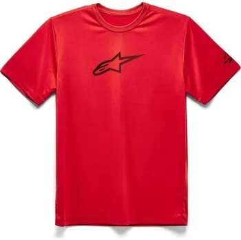 Pánské tričko Alpinestars Pánské červené prémiové tričko TECH AGELESS PREMIUM TEE Alpinestars krátké 1139-73000 30 - L