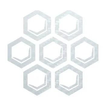 Samolepící dekorace SAMOLEPKA Plástve 001 pravá (51 - 3D karbon bílý) NA AUTO, NÁLEPKA, FÓLIE, POLEP, TUNING, VLASTNÍ TEXT, TISK, AUTOSAMOLEPKY.cz, POLEPY, OBRÁZEK, LOGO, SAMOLEPKY