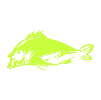 Polep vozidla SAMOLEPKA Ryba 003 levá (27 - limetová) NA AUTO, NÁLEPKA, FÓLIE, POLEP, TUNING, VLASTNÍ TEXT, TISK, AUTOSAMOLEPKY.cz, POLEPY, OBRÁZEK, LOGO, SAMOLEPKY