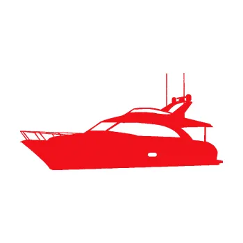 Polep vozidla SAMOLEPKA Jachta 001 levá (10 - červená) NA AUTO, NÁLEPKA, FÓLIE, POLEP, TUNING, VLASTNÍ TEXT, TISK, AUTOSAMOLEPKY.cz, POLEPY, OBRÁZEK, LOGO, SAMOLEPKY