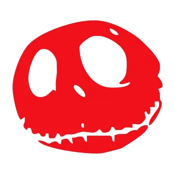 Samolepicí dekorace na vozidlo Halloween 007 levá (10 - červená) SAMOLEPKA NA AUTO, NÁLEPKA, FÓLIE, POLEP, TUNING, VLASTNÍ TEXT, TISK, AUTOSAMOLEPKY.cz, POLEPY, OBRÁZEK, LOGO, 3D STICKERS