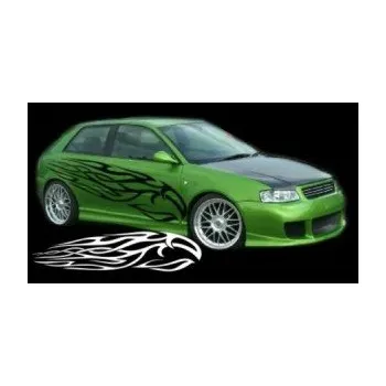 Polep vozidla SAMOLEPKA Samolepka na bok plameny 107 (87 - Ultra Metalic fialová) NA AUTO, NÁLEPKA, FÓLIE, POLEP, TUNING, VLASTNÍ TEXT, TISK, AUTOSAMOLEPKY.cz, POLEPY, OBRÁZEK, LOGO, SAMOLEPKY