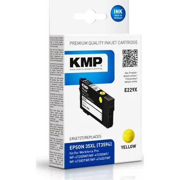 Počítač KMP E229X - Epson 35XL - žlutá inkoustová náplň KMP