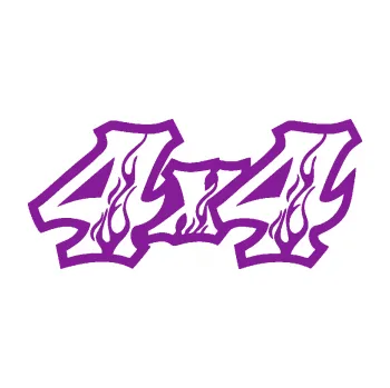 Polep vozidla SAMOLEPKA 4x4 varianta 021 (14 - fialová) NA AUTO, NÁLEPKA, FÓLIE, POLEP, TUNING, VLASTNÍ TEXT, TISK, AUTOSAMOLEPKY.cz, POLEPY, OBRÁZEK, LOGO, SAMOLEPKY