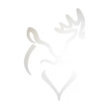 Samolepící dekorace SAMOLEPKA Jelen laň láska pravá (82 - odrazková reflexní bílá) NA AUTO, NÁLEPKA, FÓLIE, POLEP, TUNING, VLASTNÍ TEXT, TISK, AUTOSAMOLEPKY.cz, POLEPY, OBRÁZEK, LOGO, SAMOLEPKY