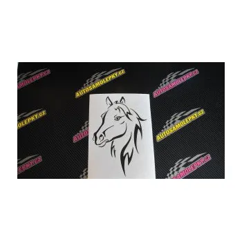 Samolepící dekorace SAMOLEPKA Kůň 030 levá (17 - šedá) NA AUTO, NÁLEPKA, FÓLIE, POLEP, TUNING, VLASTNÍ TEXT, TISK, AUTOSAMOLEPKY.cz, POLEPY, OBRÁZEK, LOGO, SAMOLEPKY