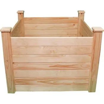 Vyvýšený záhon Lanit Plast  Holzkiste 4 104 cm natur