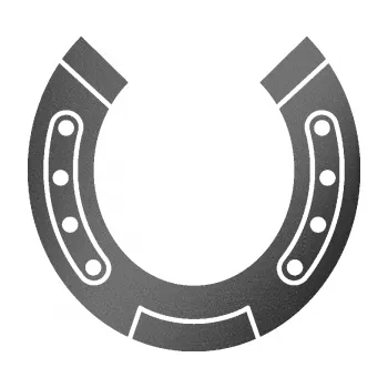 Samolepící dekorace SAMOLEPKA Koňská podkova 002 (41 - grafitová metalíza) NA AUTO, NÁLEPKA, FÓLIE, POLEP, TUNING, VLASTNÍ TEXT, TISK, AUTOSAMOLEPKY.cz, POLEPY, OBRÁZEK, LOGO, SAMOLEPKY