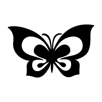 Samolepící dekorace SAMOLEPKA Motýl 013 (01 - černá) NA AUTO, NÁLEPKA, FÓLIE, POLEP, TUNING, VLASTNÍ TEXT, TISK, AUTOSAMOLEPKY.cz, POLEPY, OBRÁZEK, LOGO, SAMOLEPKY