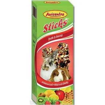 Krmivo pro hlodavce Tyčinka velký hlodavec ovocná (2ks)