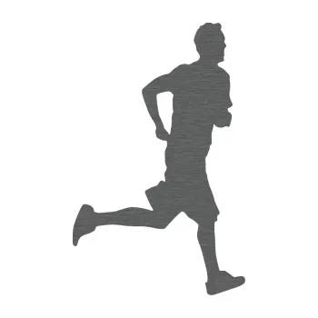 Polep vozidla Běžec 001 pravá (62 - škrábaný titan) SAMOLEPKA NA AUTO, NÁLEPKA, FÓLIE, POLEP, TUNING, VLASTNÍ TEXT, TISK, AUTOSAMOLEPKY.cz, POLEPY, OBRÁZEK, LOGO, 3D STICKERS