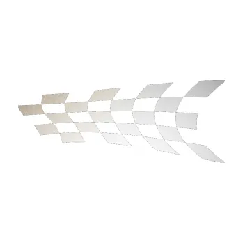 Polep vozidla SAMOLEPKA Šachovnice 023 (82 - odrazková reflexní bílá) NA AUTO, NÁLEPKA, FÓLIE, POLEP, TUNING, VLASTNÍ TEXT, TISK, AUTOSAMOLEPKY.cz, POLEPY, OBRÁZEK, LOGO, SAMOLEPKY