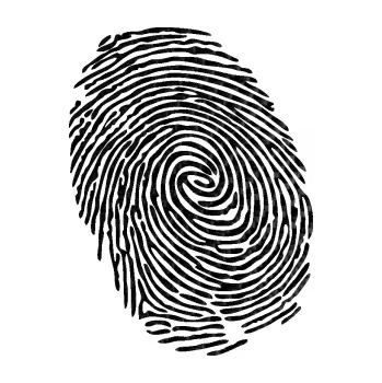 Samolepící dekorace SAMOLEPKA Otisk prstu 001 levá (50 - 3D karbon černý) NA AUTO, NÁLEPKA, FÓLIE, POLEP, TUNING, VLASTNÍ TEXT, TISK, AUTOSAMOLEPKY.cz, POLEPY, OBRÁZEK, LOGO, SAMOLEPKY