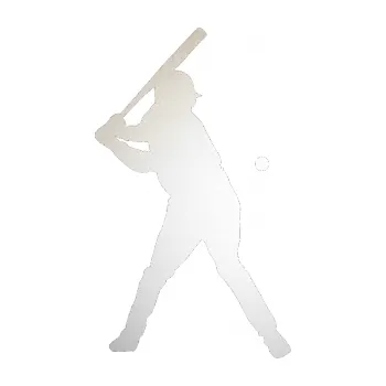 Samolepicí dekorace na vozidlo Baseball 013 pravá (82 - odrazková reflexní bílá) SAMOLEPKA NA AUTO, NÁLEPKA, FÓLIE, POLEP, TUNING, VLASTNÍ TEXT, TISK, AUTOSAMOLEPKY.cz, POLEPY, OBRÁZEK, LOGO, 3D STICKERS