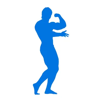 Polep vozidla Kulturista 001 pravá (11 - modrá oceán) SAMOLEPKA NA AUTO, NÁLEPKA, FÓLIE, POLEP, TUNING, VLASTNÍ TEXT, TISK, AUTOSAMOLEPKY.cz, POLEPY, OBRÁZEK, LOGO, 3D STICKERS