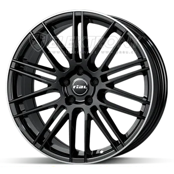 Auto-moto Rial Kibo Black 8x19 5x108 ET45